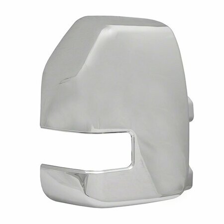 COAST2COAST Full Towing Mirror Cover, With Turn Signal Light Cutout, Chrome Plated, ABS Plastic, Set Of 2 CCIMC67525